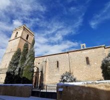 Gárgoles de Abajo nevado en enero de 2021