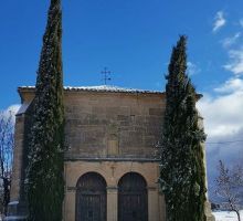 Gárgoles de Abajo nevado en enero de 2021